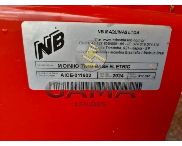 Foto de TRITURADOR DE GRÃOS TN-10 NOGUEIRA