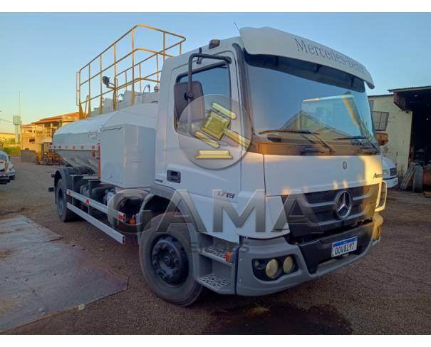 Foto de MERCEDES BENZ 1719 ATEGO - ANO  2012 ACOPLADO COM ABASTECEDOR DE DIESEL