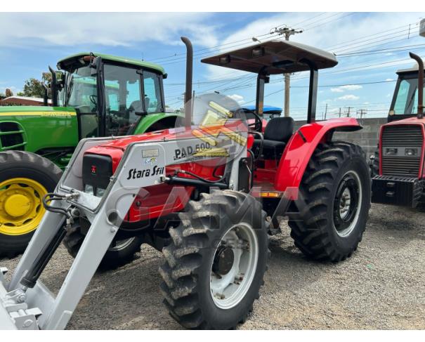 Foto de TRATOR MASSEY FERGUSON 5275 - ANO 2003 C/ CONCHA STARA