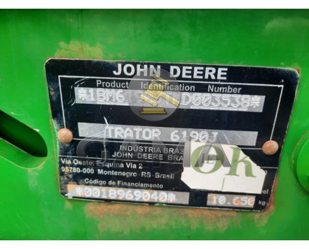 Foto de TRATOR JOHN DEERE 6190J - ANO 2021