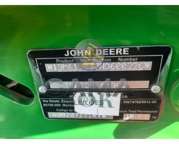 Foto de TRATOR JOHN DEERE 6190J - ANO 2022