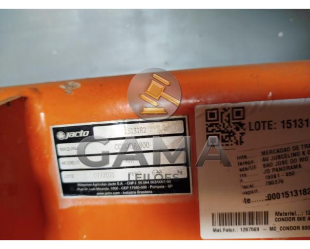 Foto de PULVERIZADOR CONDOR 800 AM18 - JACTO