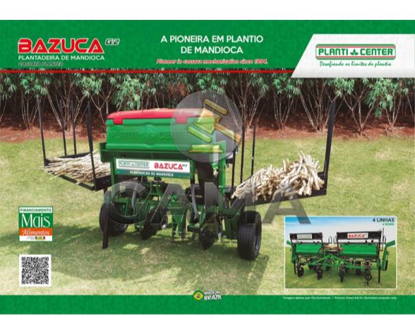 Foto de PLANTADORA DE MANDIOCA PLANTI CENTER - 2 LINHAS